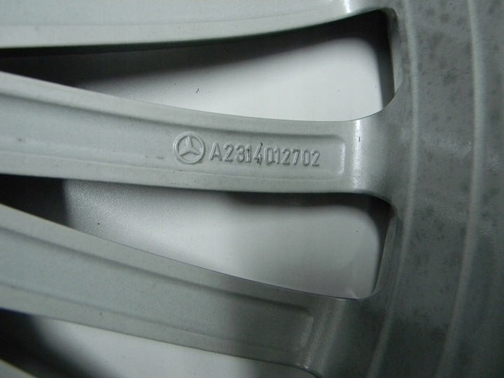 1x Alufelge 19 Zoll 8.5" 5x112 35ET Glanz Silber A2314012702 Mercedes-Benz Mg FEL3298284395bg
