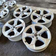 Laden Sie das Bild in den Galerie-Viewer, 4x Alufelge 17 Zoll 6.5" 5x112 38ET Glanz Schwarz 83A601025 Audi Rim Wheel FEL2341509248nf