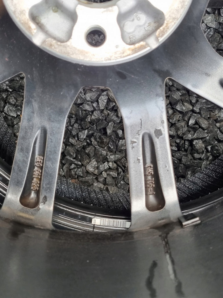 1x Alufelge 18 Zoll 7.5" 5x112 51ET Glanz Silber 5E0601025 Skoda Rim Wheel