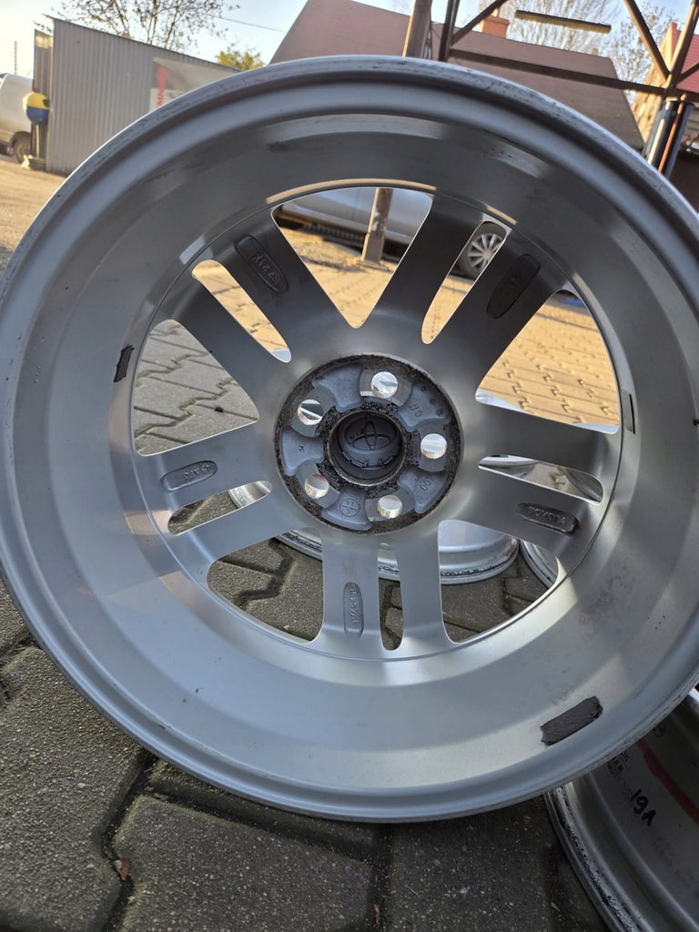 4x Alufelge 16 Zoll 5.5" 5x100 45ET Glanz Silber KBA52854 Toyota Avensis FEL5636862641ke
