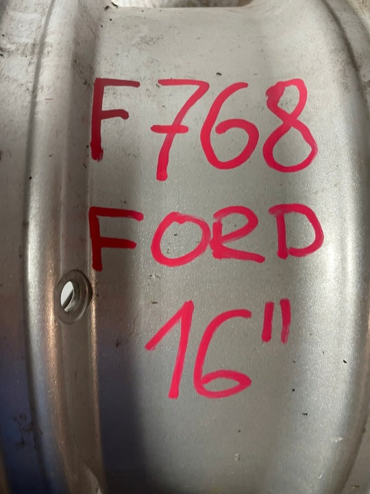 1x Alufelge 16 Zoll 6.5" 4x108 H1BC1007B1A Ford Fiesta I Rim Wheel FEL1640248307nv