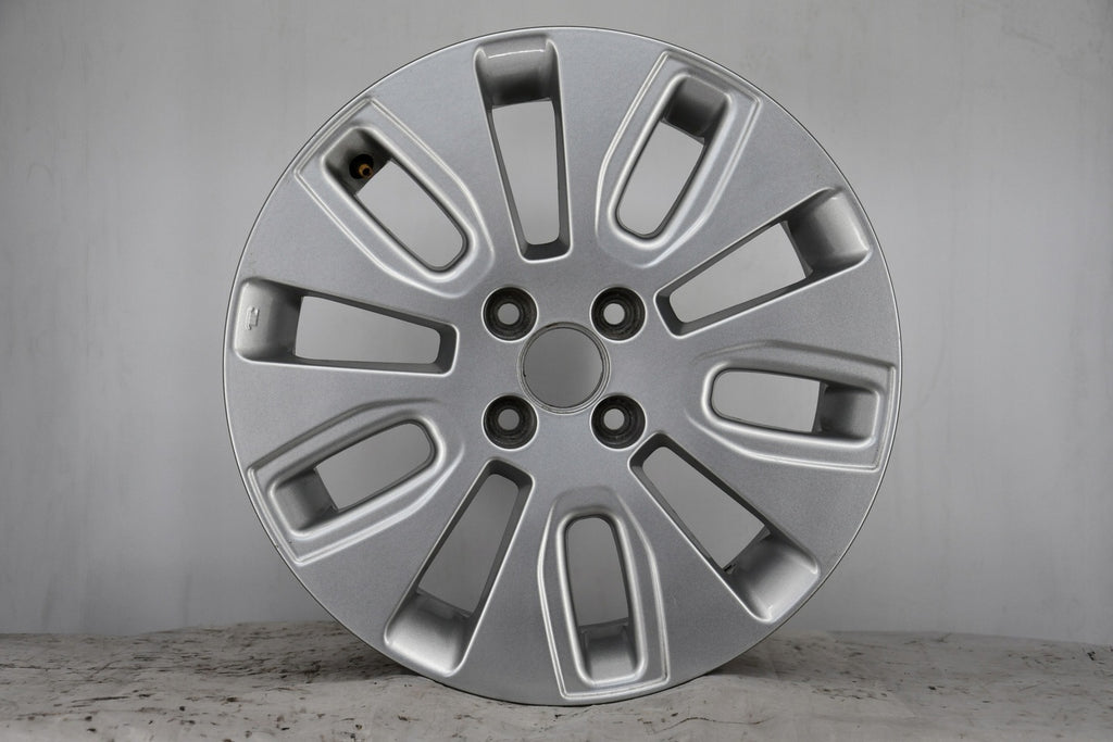 1x Alufelge 16 Zoll 6.0" 4x100 43ET Glanz Silber 52910-1W300 Kia Rio Rim Wheel