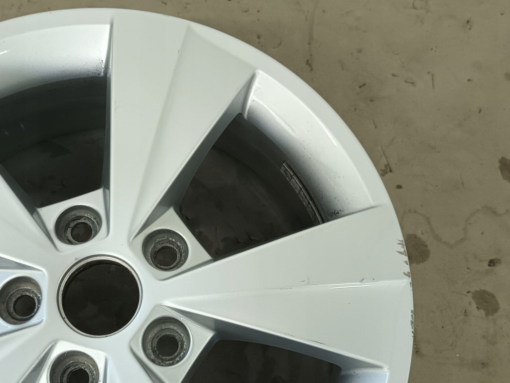 1x Alufelge 16 Zoll 6.5" 5x112 46ET 5E0601025BE Skoda Octavia Iii Rim Wheel FEL8826484047ta