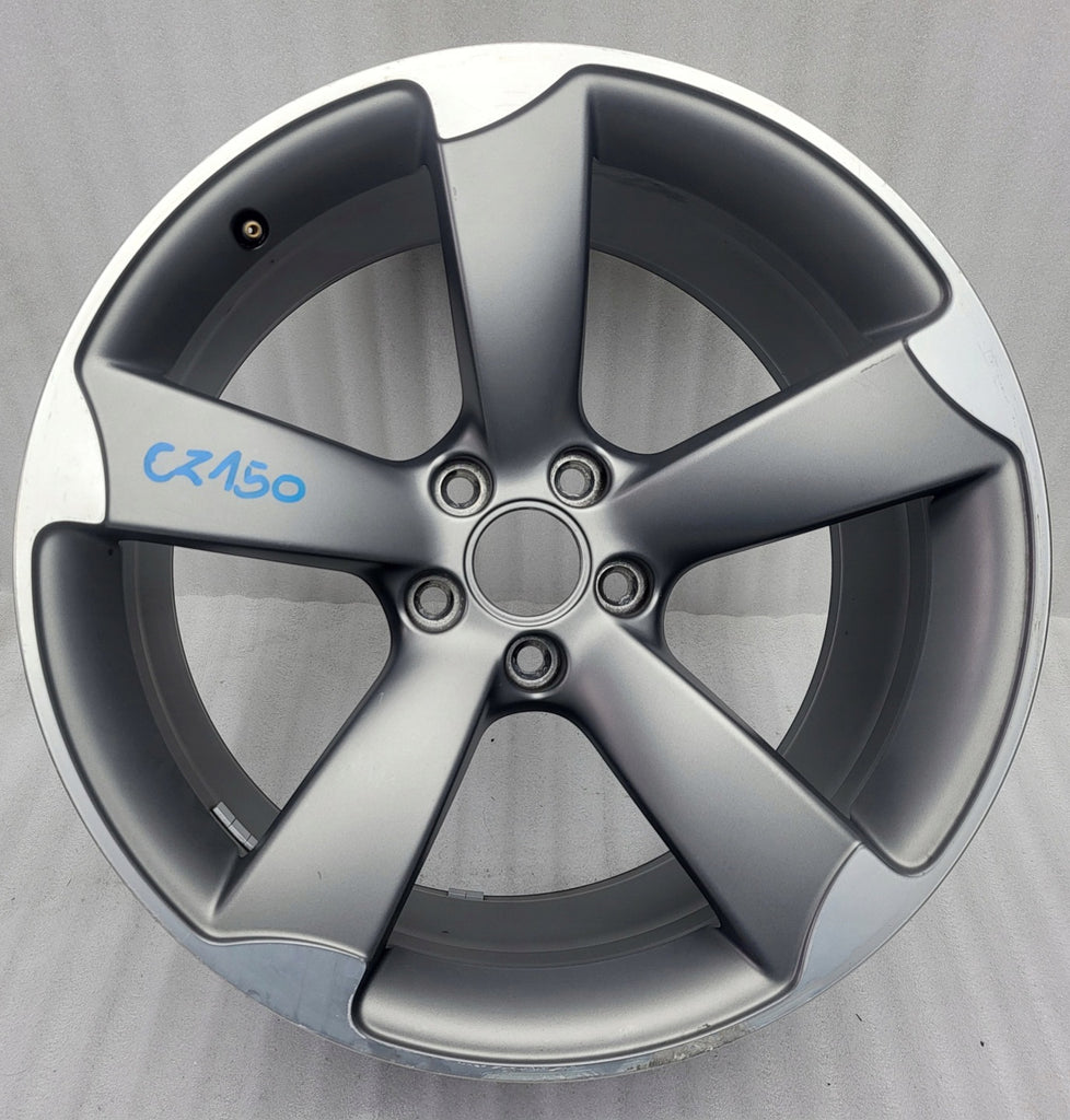 1x Alufelge 19 Zoll 9.0" 5x112 33ET Matt Grau 8T0601025CD Audi A5 Rim Wheel FEL9370388065up
