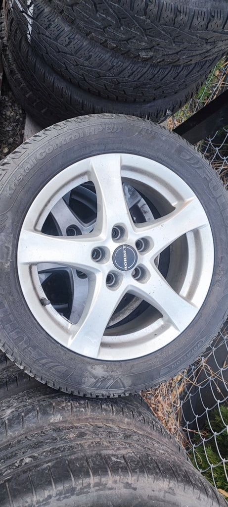 1x Alufelge 16 Zoll 6.5" 5x108 50ET Silber KBA48392 Rim Wheel FEL8342506774sb