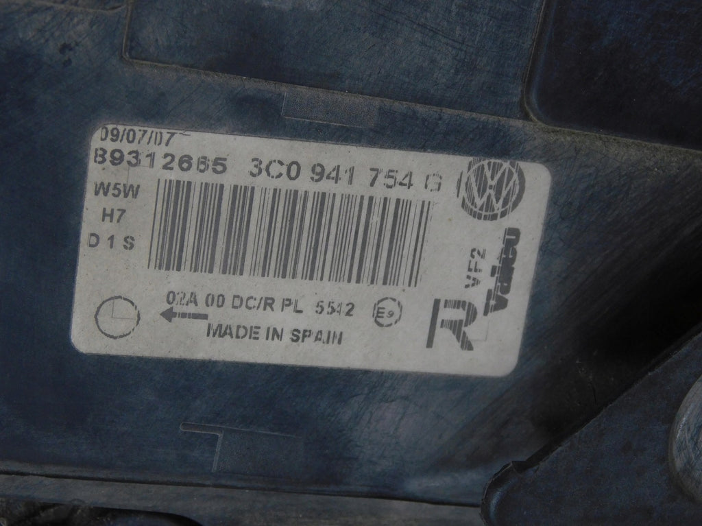 Frontscheinwerfer VW Passat 3C0941754G 3C0941753 Xenon Ein Satz Headlight SCH2773588363wq