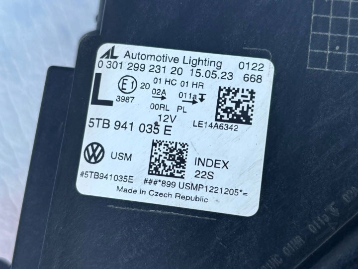 Frontscheinwerfer VW Touran 5TB941035E LED Links Scheinwerfer Headlight SCH6712797348tr