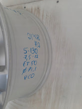 Laden Sie das Bild in den Galerie-Viewer, 1x Alufelge 17 Zoll 7.5" 5x130 50ET Silber KBA46530 Rim Wheel FEL3055946962db
