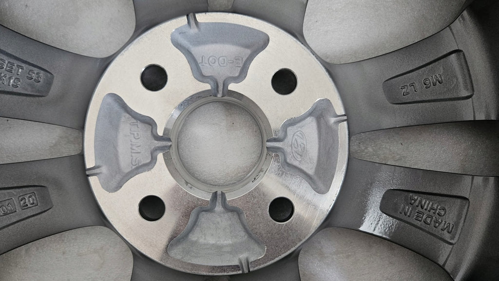 1x Alufelge 15 Zoll 6.0" 4x100 53ET Schwarz 52910-B9300 Hyundai Getz Rim Wheel FEL2003232304me