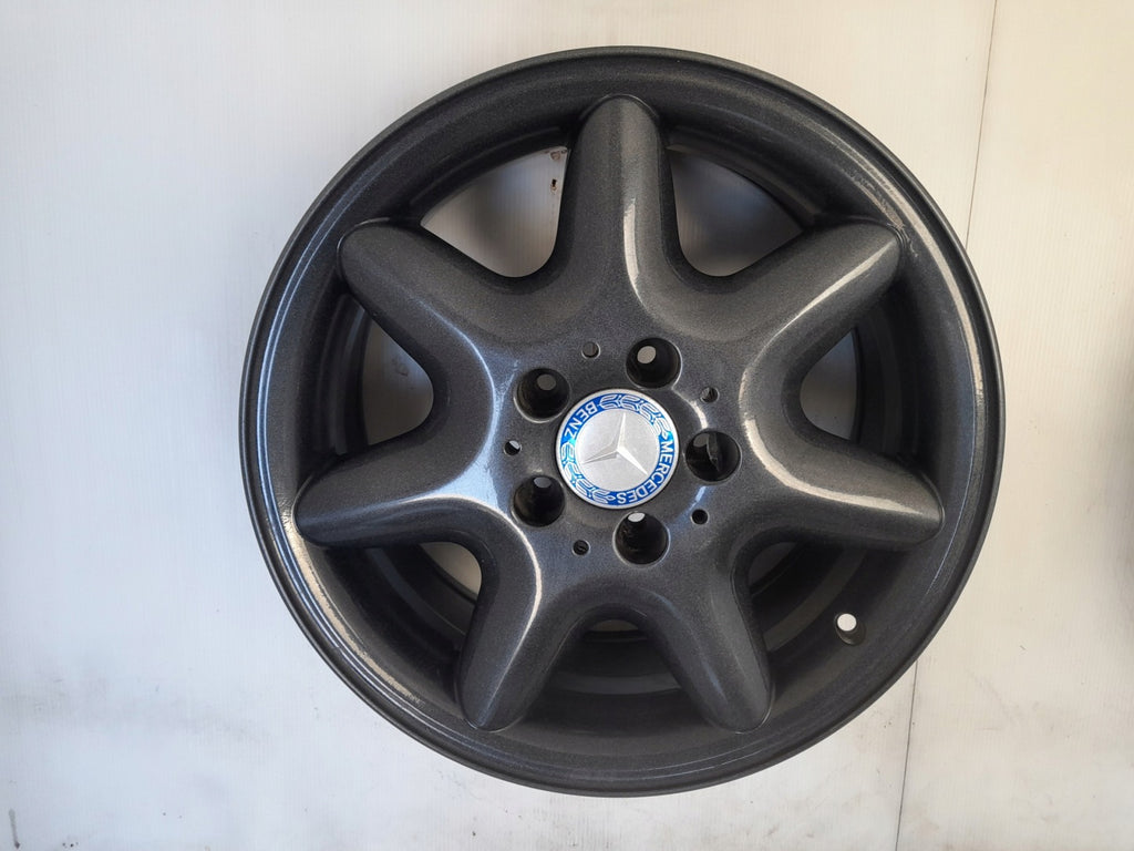 1x Alufelge 16 Zoll 7.0" 5x112 37ET Glanz Graphit A2034010302 Mercedes-Benz FEL2981201098st