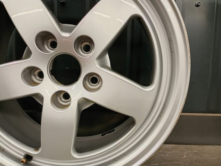 1x Alufelge 16 Zoll 7.0" 5x112 35ET Glanz Silber 8W0601025 Audi A4 Rim Wheel FEL6214347322zn