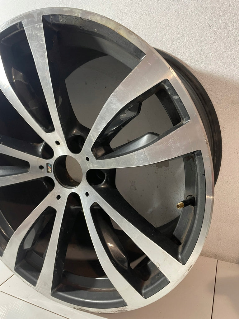 1x Alufelge 20 Zoll 10.0" 5x120 40ET Glanz Schwarz 7846790 BMW X5 E70 X6 E71 FEL9584680380jh