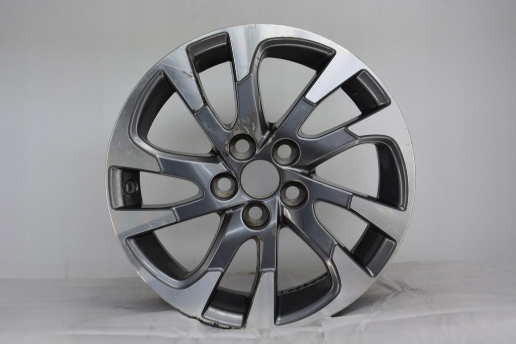 1x Alufelge 15 Zoll 6.5" 5x100 40ET Glanz Graphit Mg Prius Rim Wheel