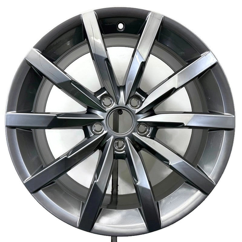 1x Alufelge 18 Zoll 8.0" 5x112 44ET Glanz Grau 3G0601025Q VW Rim Wheel FEL1040525032mp