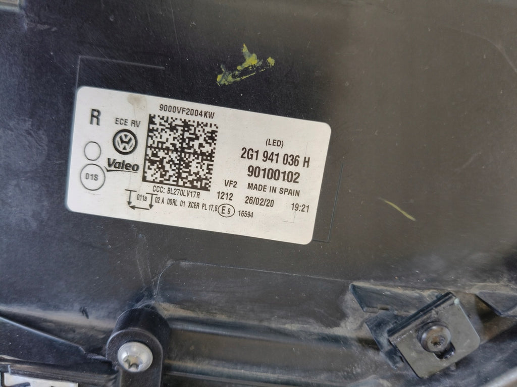 Frontscheinwerfer VW Polo 2G1941036H Full LED Rechts Scheinwerfer Headlight SCH4819358768vj