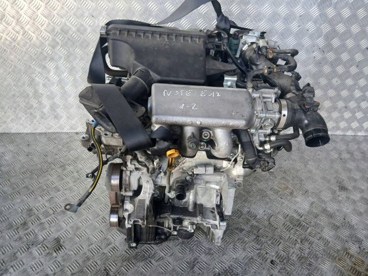Motor Nissan Micra I Note E12 HR12DE 1.2 2014 Benzin Engine Komplett MOT6927811548ya