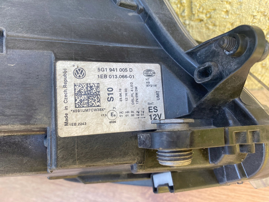 Frontscheinwerfer VW Golf VII 5G1941005D 1EB013066-01 LED Links Headlight SCH6678211916uf