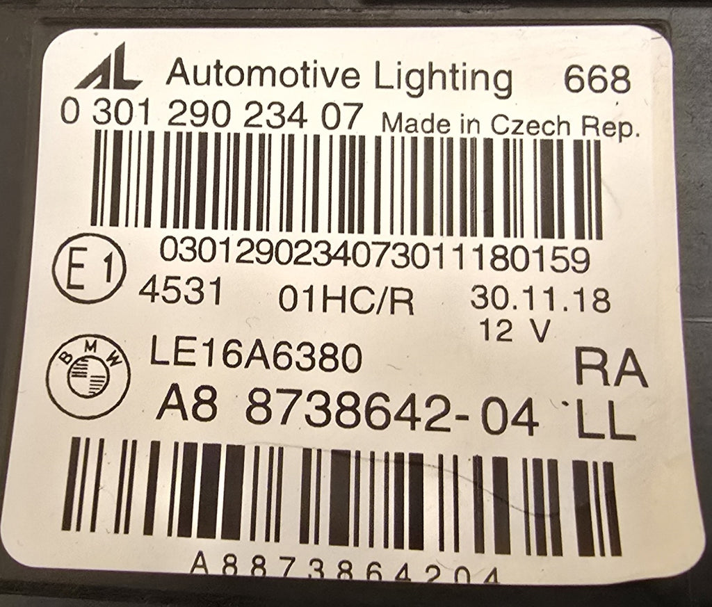 Frontscheinwerfer BMW 2 F45 F46 8738642-04 LED Rechts Scheinwerfer Headlight SCH2942402747vv
