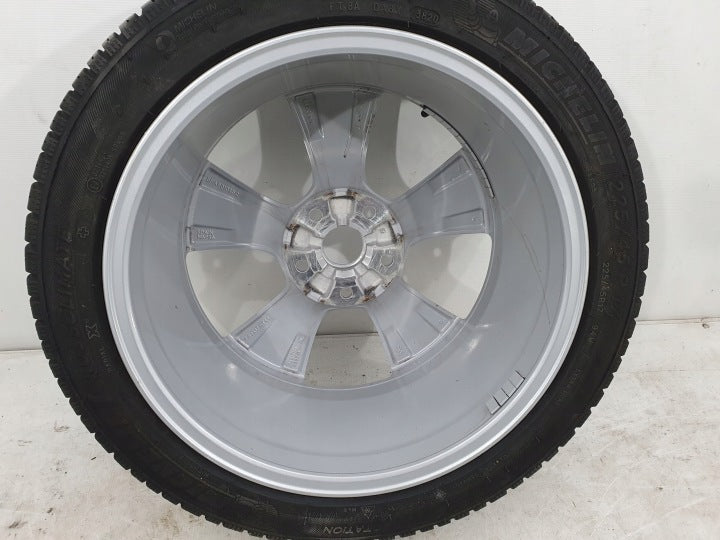 1x Alufelge 17 Zoll 7.5" 5x112 46ET Glanz Silber 5FA601025C Seat Leon Rim Wheel FEL2027231476ea