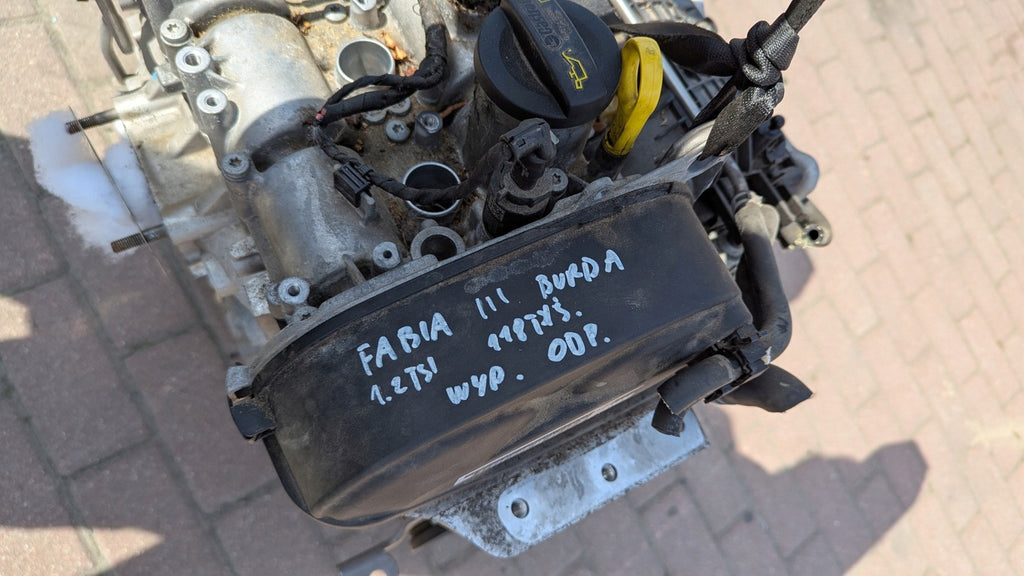 Motor Skoda VW Fabia III CJZC 1.2 TSI 90PS 66kW 118TKm Diesel Engine Unkomplett