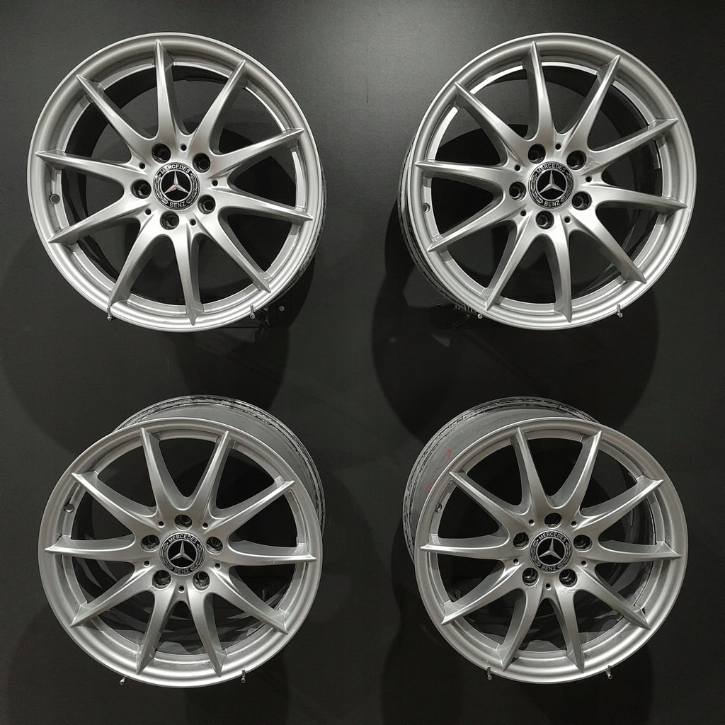 4x Alufelge 17 Zoll 7.5" 5x112 53ET A1664010502 Mercedes-Benz W166 Rim Wheel FEL9606402122li