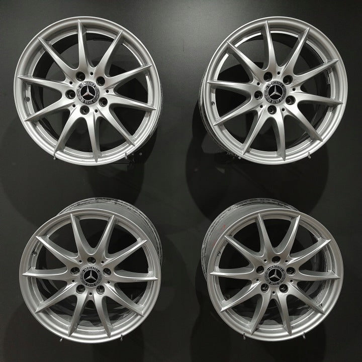 4x Alufelge 17 Zoll 7.5" 5x112 53ET A1664010502 Mercedes-Benz W166 Rim Wheel FEL9606402122li