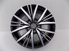 Laden Sie das Bild in den Galerie-Viewer, 1x Alufelge 16 Zoll 6.5" 5x112 48ET Glanz Schwarz 5TA601025H VW Tiguan Rim Wheel FEL8044047367nz
