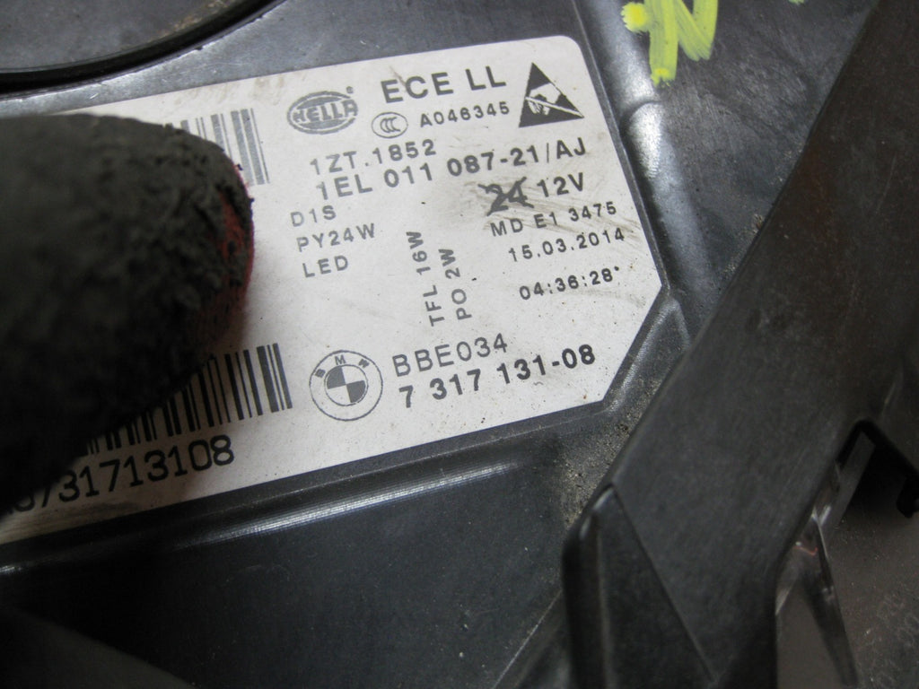 Frontscheinwerfer BMW F11 F10 7317131-08 Xenon Links Scheinwerfer Headlight SCH9722503901hn