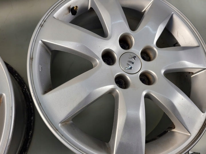 4x Alufelge 17 Zoll 7.0" 5x114.3 41ET Glanz Silber 529102P170 Kia Sorento Ii FEL7278149179sr