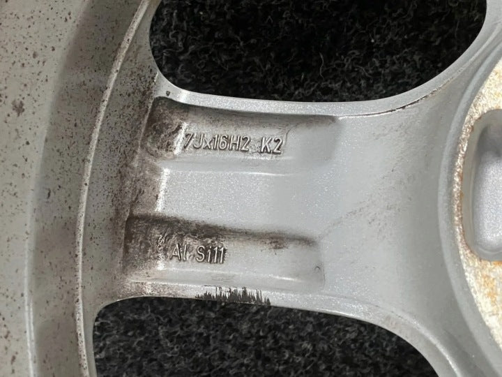 4x Alufelge 16 Zoll 7.0" 5x108 40ET Silber KBA46719 Audi A4 A3 Rim Wheel FEL3972458293mv