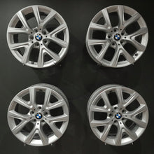 Laden Sie das Bild in den Galerie-Viewer, 4x Alufelge 17 Zoll 6.5" 5x112 39ET Glanz Silber 6856076 BMW F39 X1 F48 FEL5007677347zp