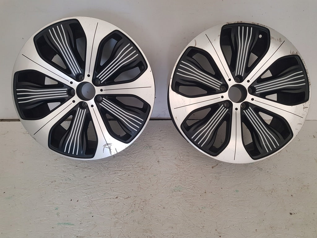 1x Alufelge 20 Zoll 8.5" 5x112 30ET Glanz Schwarz A2934010500 Mercedes-Benz Eqc FEL8417116142ym