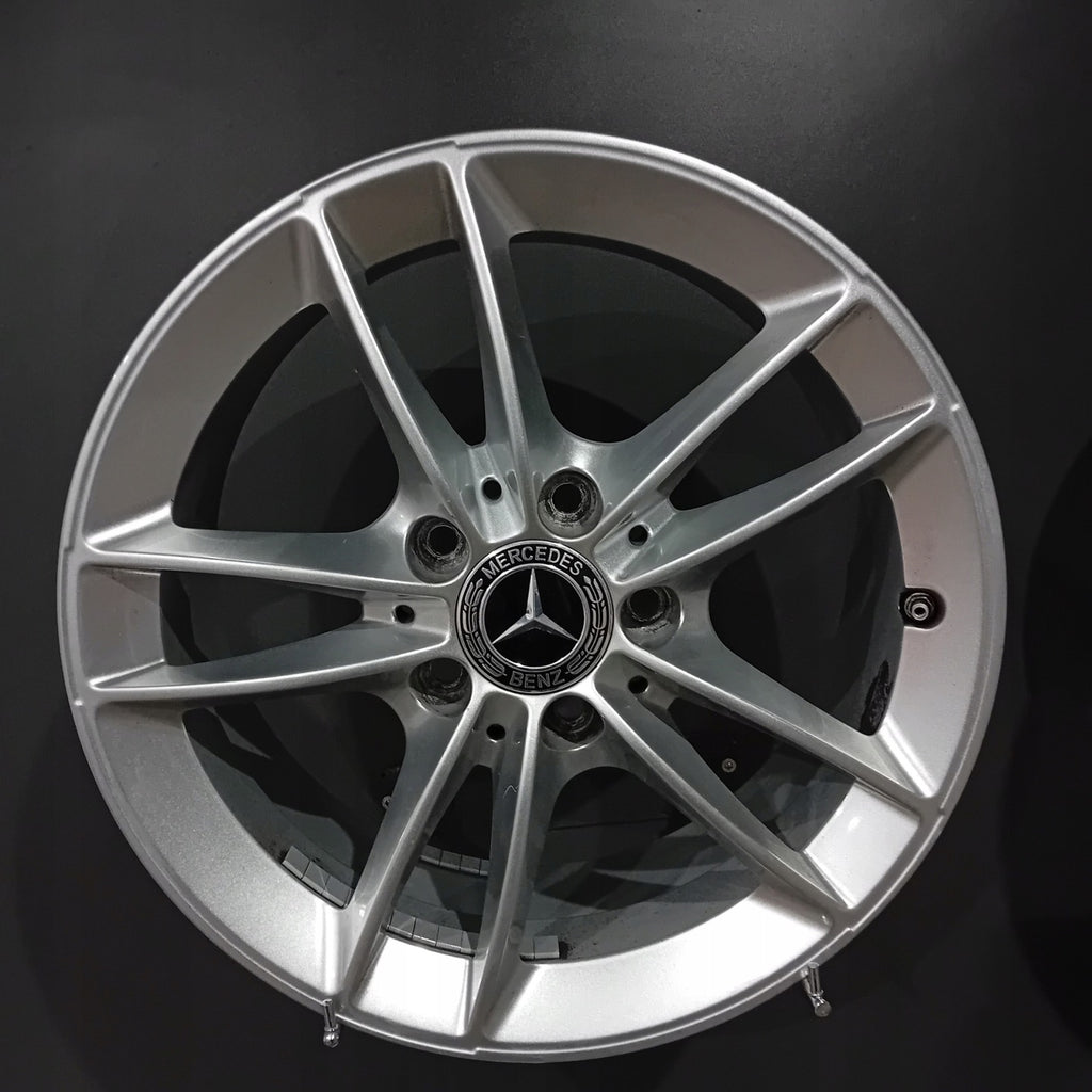4x Alufelge 16 Zoll 6.5" 5x112 44ET Glanz Silber A1774010100 Mercedes-Benz W177 FEL2038401711il