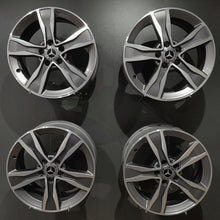 Laden Sie das Bild in den Galerie-Viewer, 4x Alufelge 17 Zoll 7.0" 5x112 48 5ET A2054010800 Mercedes-Benz W205 W204 W246 FEL9556222719ii