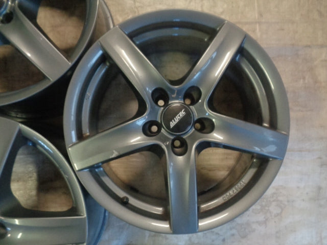 4x Alufelge 18 Zoll 8.0" 5x112 40ET Glanz Graphit KBA47961 Audi 4 I Rim Wheel FEL7201494565fg