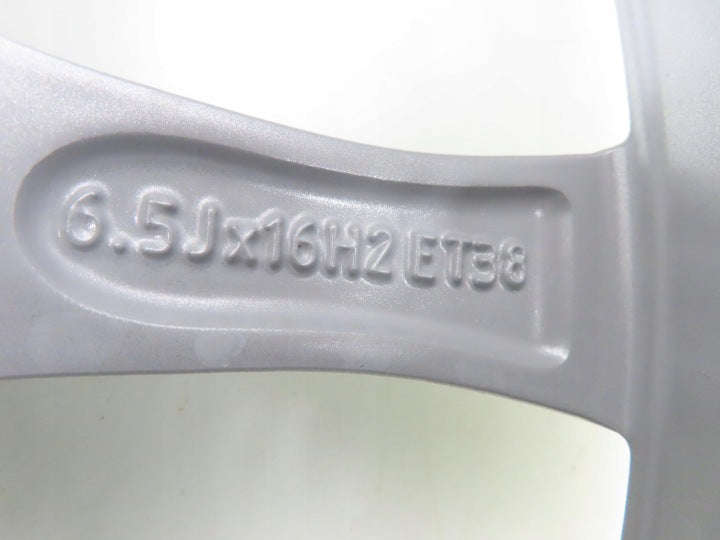 4x Alufelge 16 Zoll 6.5" 5x112 38ET Silber A2054012400 Mercedes-Benz A205 FEL7426016271tl