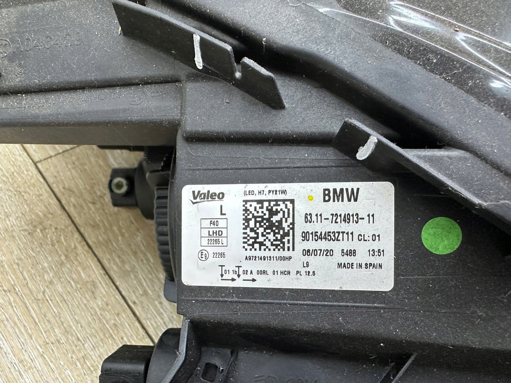 Frontscheinwerfer BMW 1 F40 7214913-13 7214914-13 Ein Satz Headlight SCH7293524200im