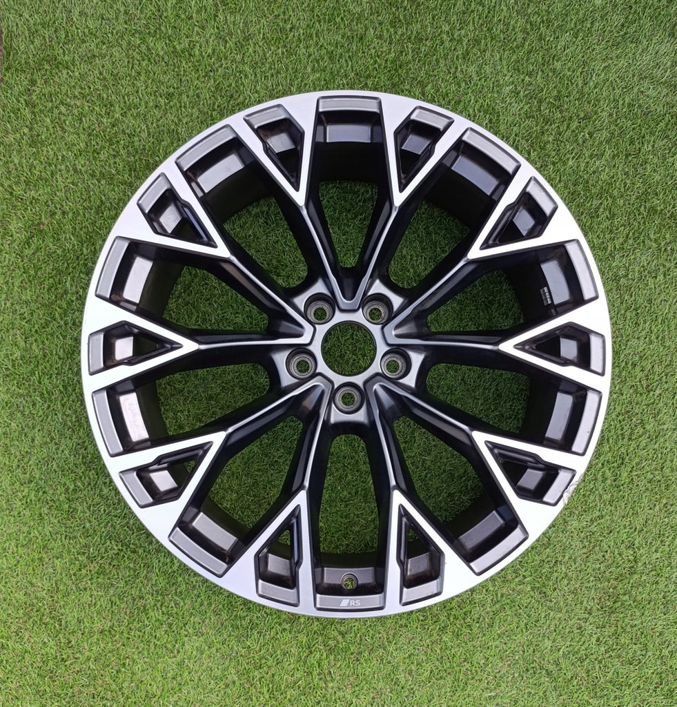 1x Alufelge 21 Zoll 8.5" 5x112 37ET Glanz 4K9601025J Audi A6 C8 Rim Wheel FEL1348056488id