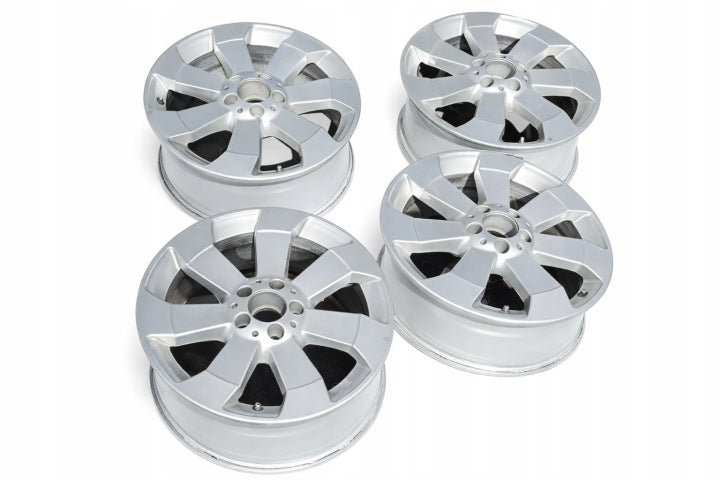 4x Alufelge 18 Zoll 8.0" 5x112 56 5ET Glanz Silber A1664011602 Mercedes-Benz FEL5509093450vn