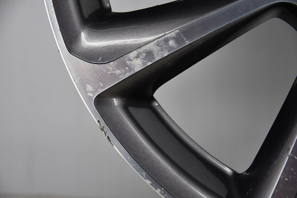 4x Alufelge 18 Zoll 9.0" 5x112 53ET Glanz A2134010400 Mercedes-Benz Mg Rim Wheel