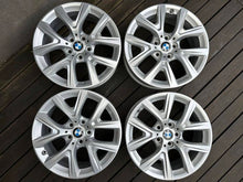 Load image into Gallery viewer, 4x Alufelge 17 Zoll 6.5" 5x112 39ET Glanz Silber 6856076 BMW X1 F48 Rim Wheel FEL7050000420nu