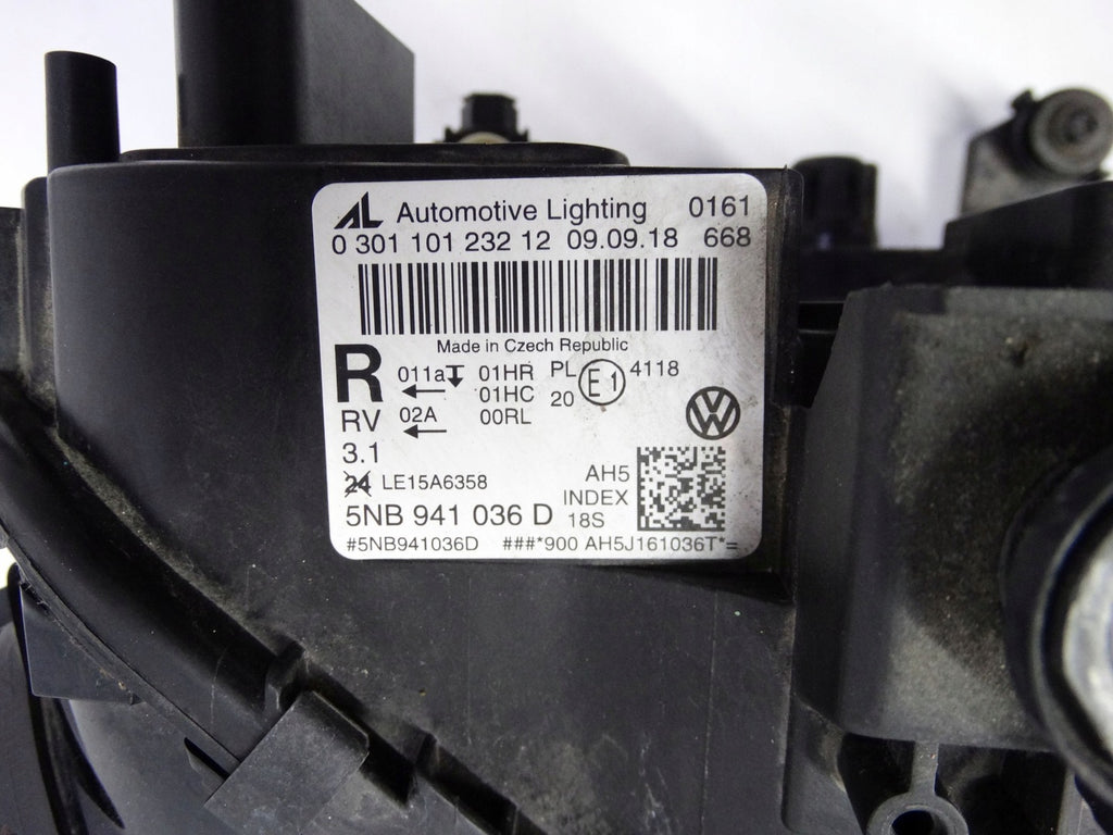 Frontscheinwerfer VW Tiguan 5NB941036D LED Rechts Scheinwerfer Headlight