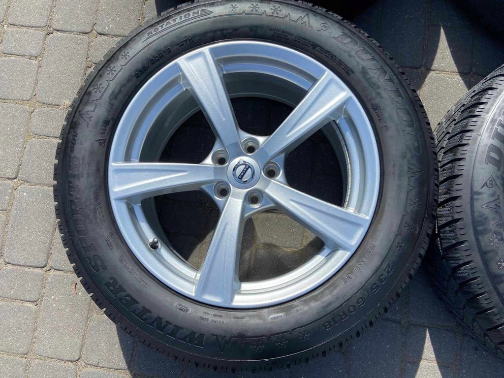 4x Alufelge 18 Zoll 8.0" 5x108 42 5ET Glanz Silber 31423515 Volvo Xc90 I Xc60 FEL3284709673gw
