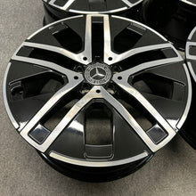Laden Sie das Bild in den Galerie-Viewer, 4x Alufelge 18 Zoll 7.5" 5x112 53ET Glanz Schwarz A2474012700 Mercedes-Benz Gla FEL2683057306tj