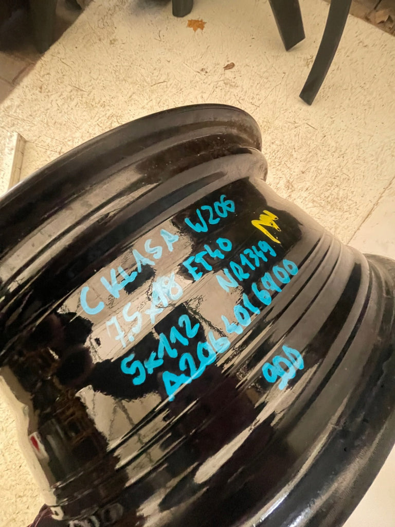 1x Alufelge 19 Zoll 7.5" 5x112 40ET A2064016700 Mercedes-Benz W206 Rim Wheel FEL3780372051ma