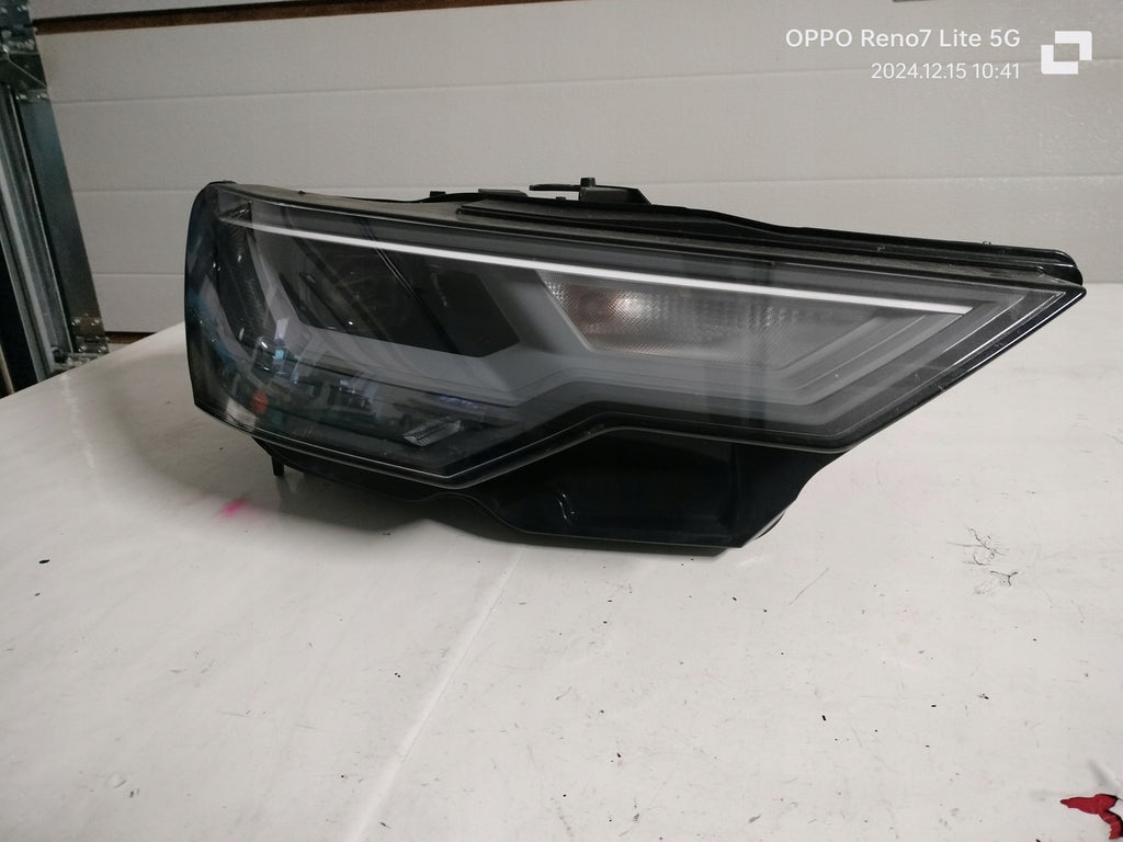 Frontscheinwerfer Audi A6 C8 1ZX013376-02 Full LED Rechts Scheinwerfer Headlight