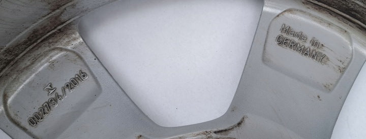 1x Alufelge 17 Zoll 8.0" 5x112 49 5ET Glanz Silber A2064014600 Mercedes-Benz FEL5319934931vu