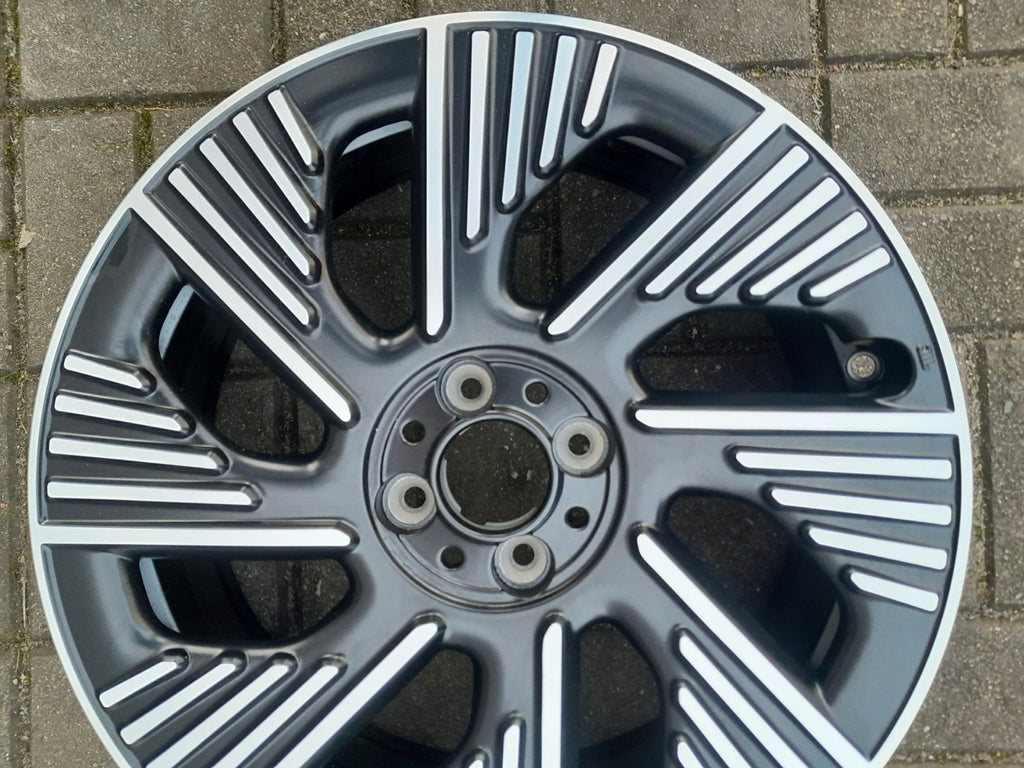 1x Alufelge 17 Zoll 6.5" 4x98 41ET Glanz Schwarz 50290268 Fiat 500e Rim Wheel FEL4900036819jf