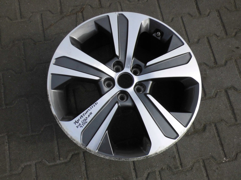 1x Alufelge 19 Zoll 7.5" 5x114.3 49 5ET Glanz 52910-C5710 Kia Sorento I FEL5133234685jy