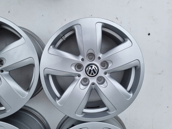 4x Alufelge 16 Zoll 7.0" 5x112 52ET 6856043 Mini Golf VIII Touran Rim Wheel FEL9162522186dc